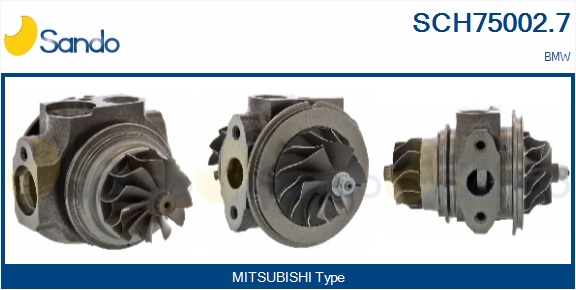 Coreassy, turbocompressore SANDO SCH75002.7