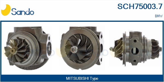 Coreassy, turbocompressore SANDO SCH75003.7