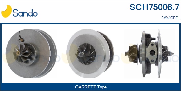 Coreassy, turbocompressore SANDO SCH75006.7