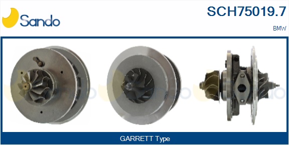 Coreassy, turbocompressore SANDO SCH75019.7