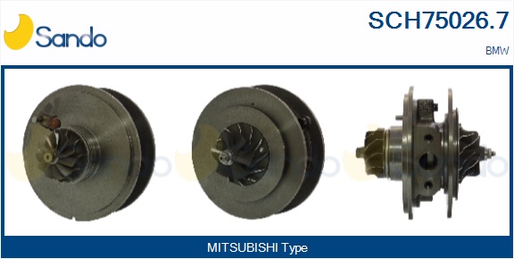 Coreassy, turbocompressore SANDO SCH75026.7