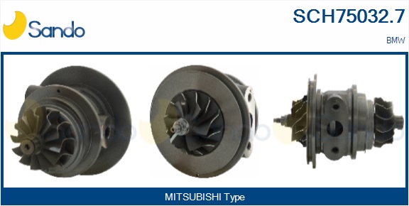 Coreassy, turbocompressore SANDO SCH75032.7