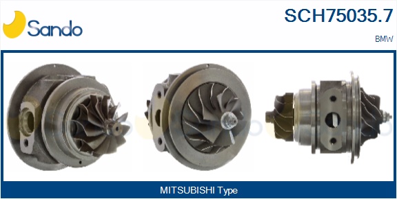 Coreassy, turbocompressore SANDO SCH75035.7