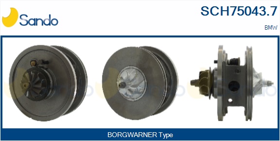 Coreassy, turbocompressore SANDO SCH75043.7