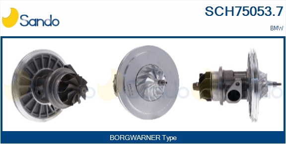 Coreassy, turbocompressore SANDO SCH75053.7