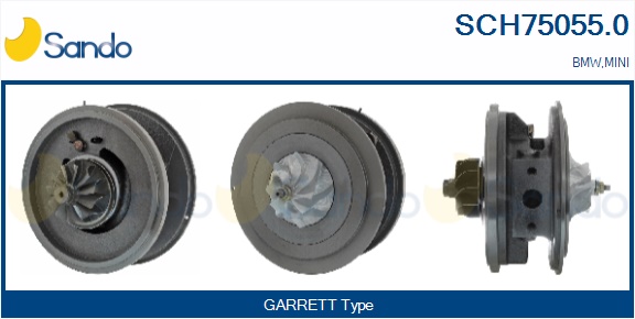 Coreassy, turbocompressore SANDO SCH75055.0