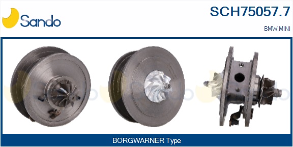 Coreassy, turbocompressore SANDO SCH75057.7