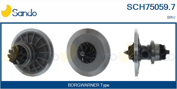 Coreassy, turbocompressore SANDO SCH75059.7