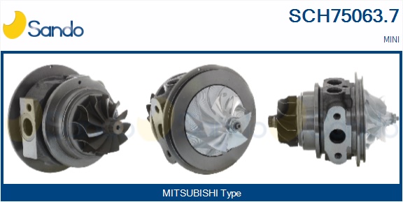 Coreassy, turbocompressore SANDO SCH75063.7