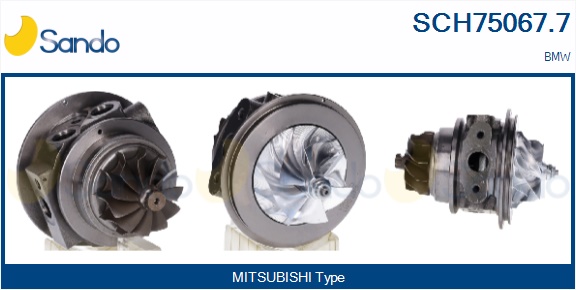 Coreassy, turbocompressore SANDO SCH75067.7