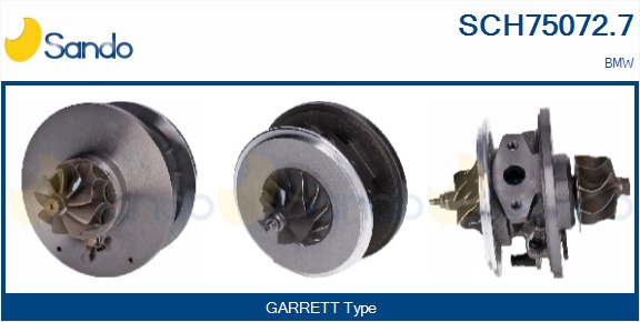 Coreassy, turbocompressore SANDO SCH75072.7
