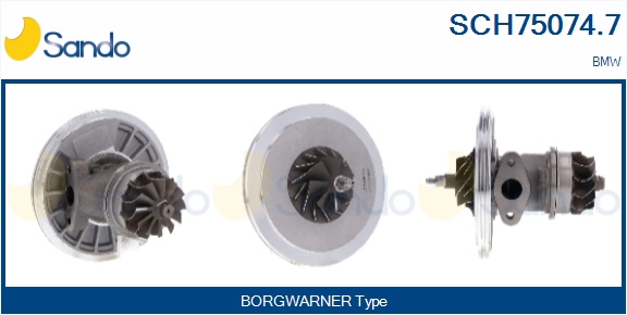 Coreassy, turbocompressore SANDO SCH75074.7
