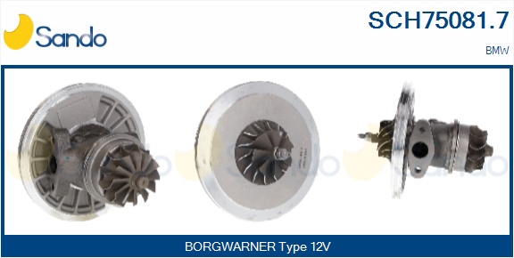 Coreassy, turbocompressore SANDO SCH75081.7