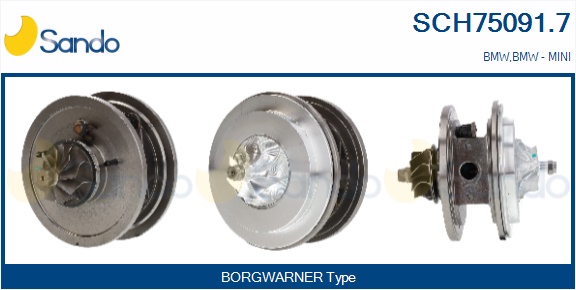 Coreassy, turbocompressore SANDO SCH75091.7