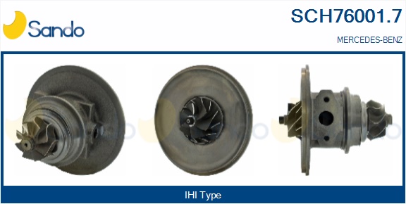 Coreassy, turbocompressore SANDO SCH76001.7