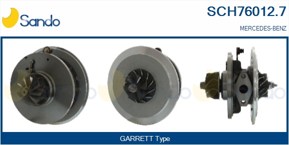 Coreassy, turbocompressore SANDO SCH76012.7