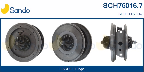 Coreassy, turbocompressore SANDO SCH76016.7