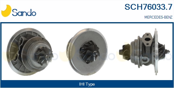 Coreassy, turbocompressore SANDO SCH76033.7