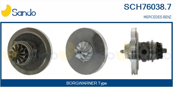 Coreassy, turbocompressore SANDO SCH76038.7