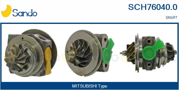 Coreassy, turbocompressore SANDO SCH76040.0