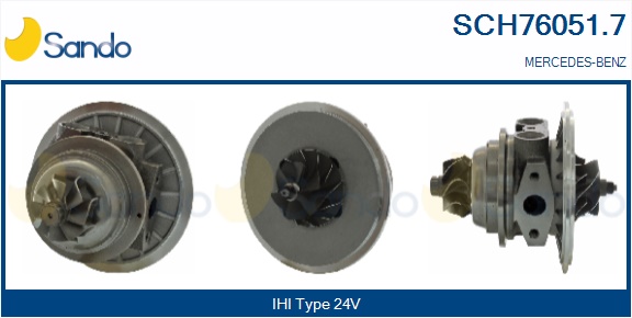 Coreassy, turbocompressore SANDO SCH76051.7