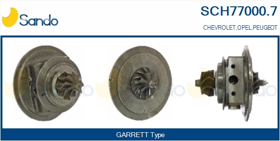 Coreassy, turbocompressore SANDO SCH77000.7