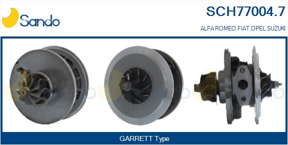 Coreassy, turbocompressore SANDO SCH77004.7