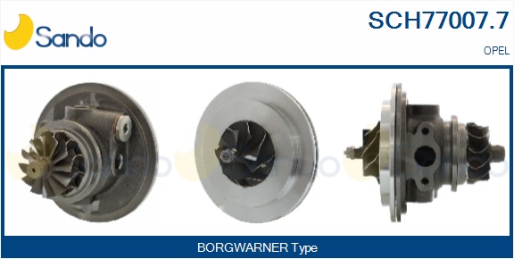 Coreassy, turbocompressore SANDO SCH77007.7