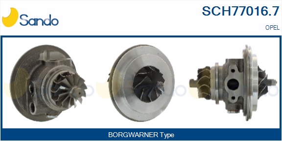 Coreassy, turbocompressore SANDO SCH77016.7