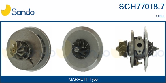 Coreassy, turbocompressore SANDO SCH77018.7