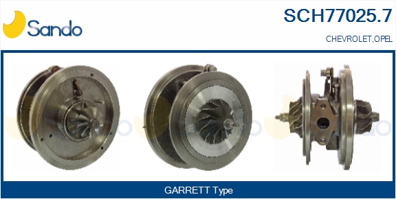 Coreassy, turbocompressore SANDO SCH77025.7