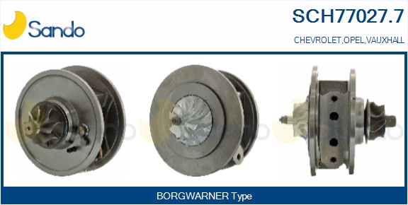 Coreassy, turbocompressore SANDO SCH77027.7