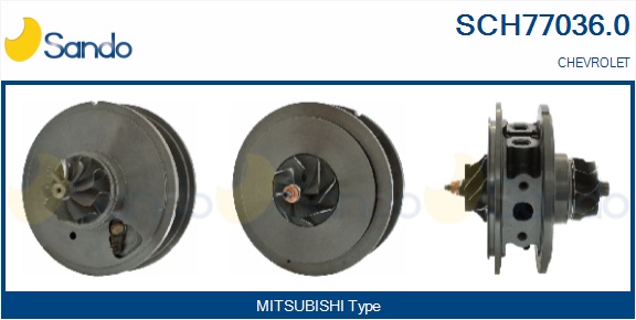 Coreassy, turbocompressore SANDO SCH77036.0
