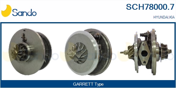 Coreassy, turbocompressore SANDO SCH78000.7