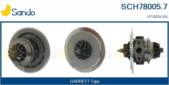 Coreassy, turbocompressore SANDO SCH78005.7