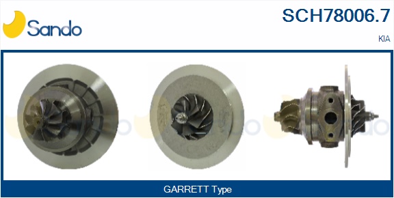 Coreassy, turbocompressore SANDO SCH78006.7