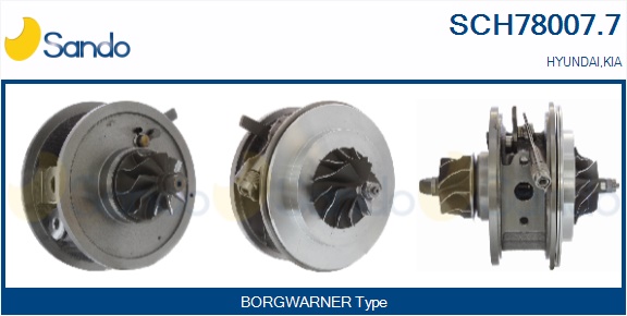 Coreassy, turbocompressore SANDO SCH78007.7