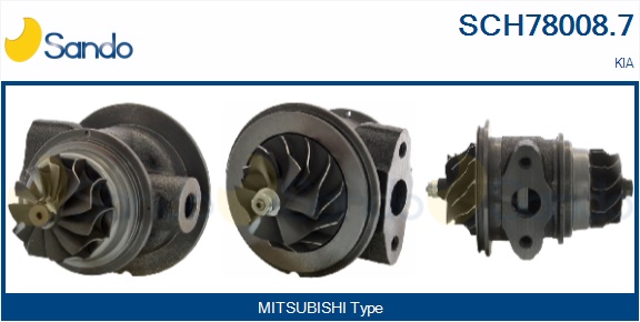 Coreassy, turbocompressore SANDO SCH78008.7