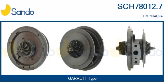 Coreassy, turbocompressore SANDO SCH78012.7
