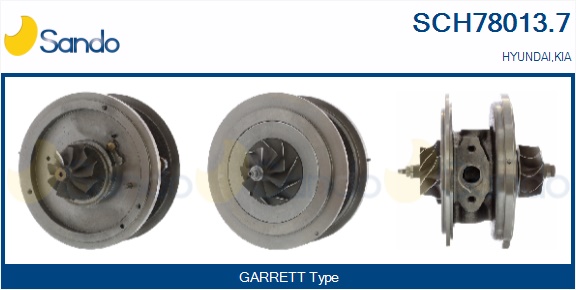 Coreassy, turbocompressore SANDO SCH78013.7