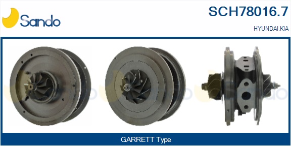Coreassy, turbocompressore SANDO SCH78016.7