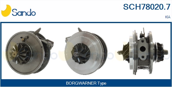 Coreassy, turbocompressore SANDO SCH78020.7