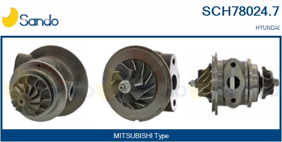 Coreassy, turbocompressore SANDO SCH78024.7