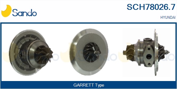 Coreassy, turbocompressore SANDO SCH78026.7