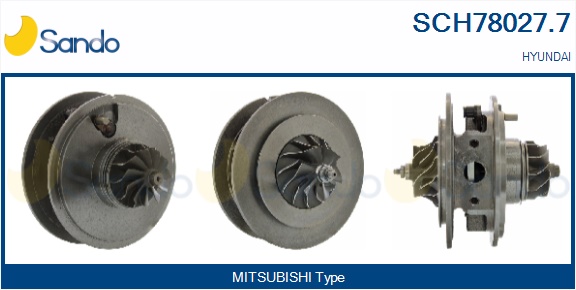 Coreassy, turbocompressore SANDO SCH78027.7
