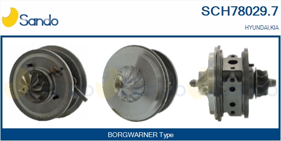 Coreassy, turbocompressore SANDO SCH78029.7