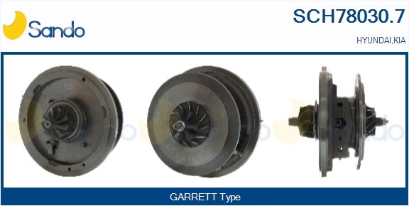 Coreassy, turbocompressore SANDO SCH78030.7