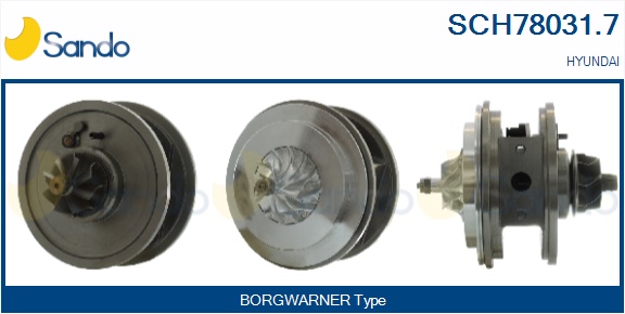 Coreassy, turbocompressore SANDO SCH78031.7