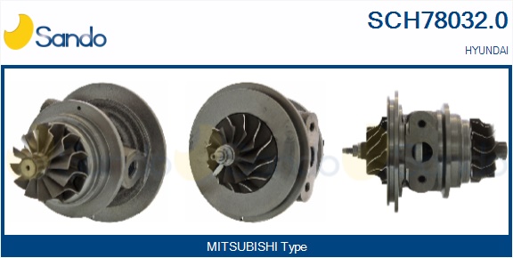Coreassy, turbocompressore SANDO SCH78032.0