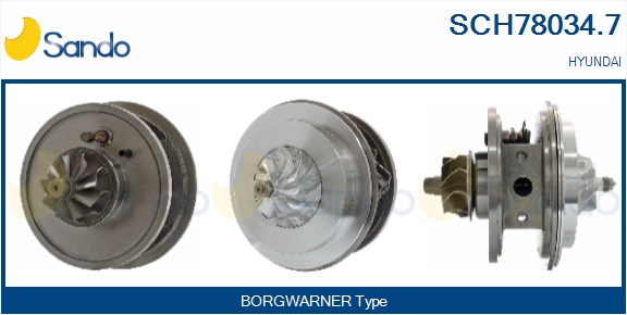 Coreassy, turbocompressore SANDO SCH78034.7